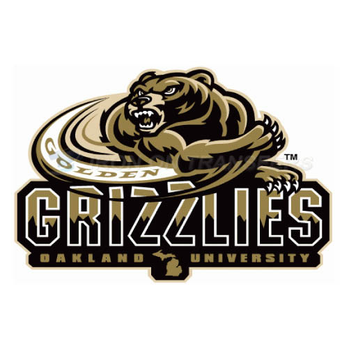 Oakland Golden Grizzlies Iron-on Stickers (Heat Transfers)NO.5733